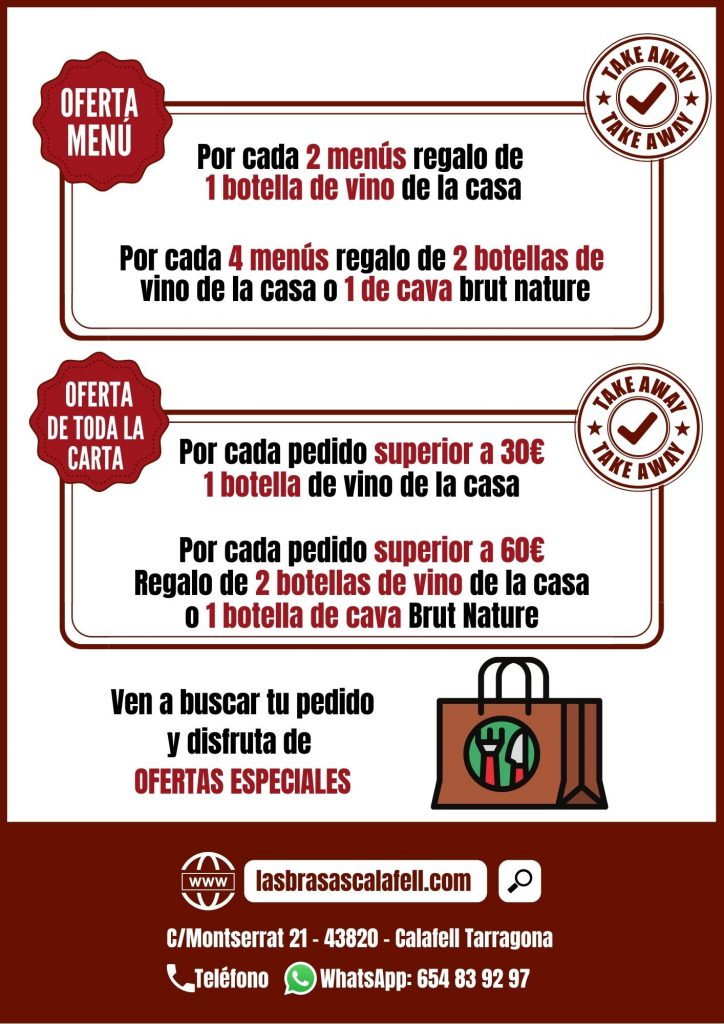 ofertas brasas TakeAway